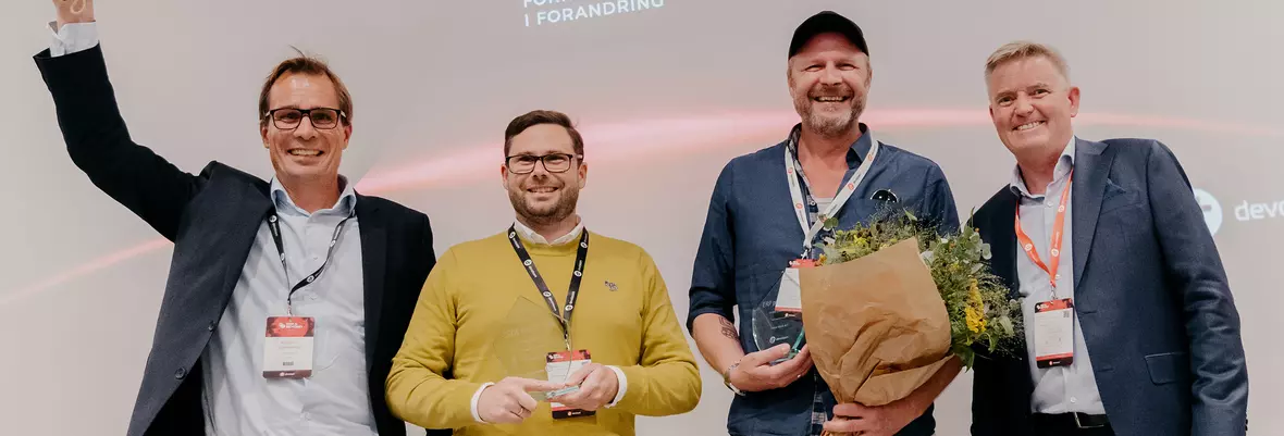 Unit4 and Lunar stolta vinnare av Danska "ERP of the year awards 2022"