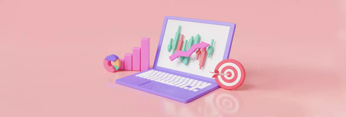 computer with graphics