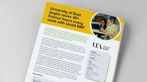 Lataa tämän asiakkaan koko Unit4-asiakastarina tästä