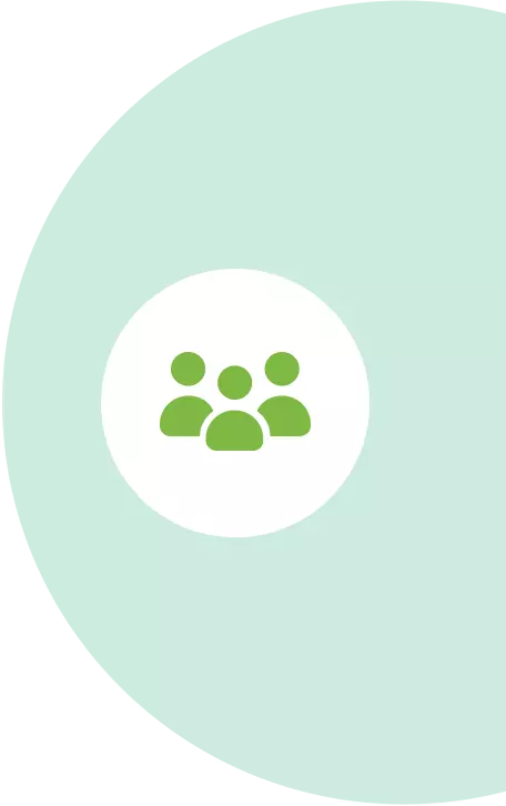 Aufwärtstrendpfeil-Icon vor einem grünen Hintergrund