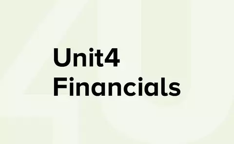 Product badge for Unit4 Financials by Coda