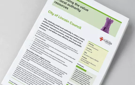 Cover image of 1-page Unit4 customer story - University of Reading