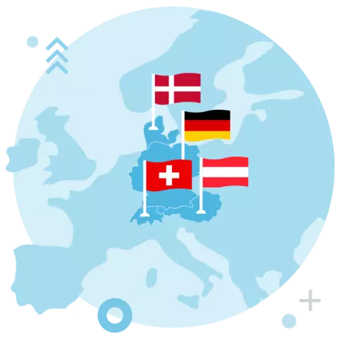 Unit4 Professional Planner is offered in Denmark, Germany, Austria and Switzerland