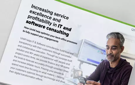 Increase service excellence and profitability in IT & software consulting -e-kirjan kansikuva