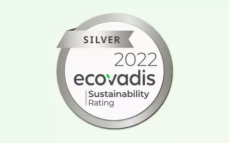 EcoVadis silver medal