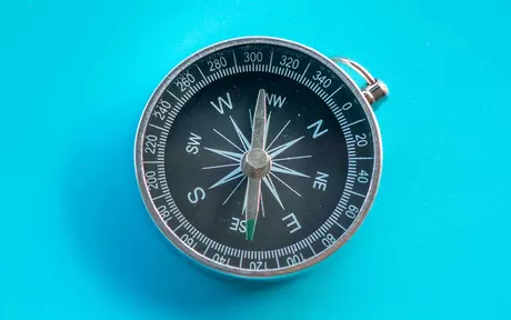 compass guiding people