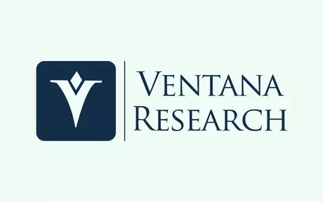 Ventana Research logo op groene achtergrond