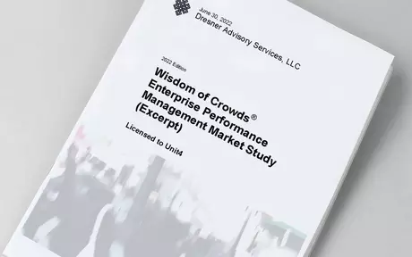 Dresner Wisdom of Crowds EPM Market Study 2022 -raportin kansikuva