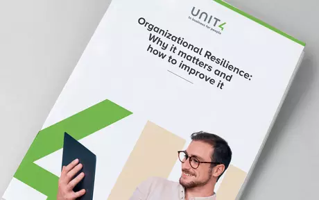 Image de couverture du livre blanc « Organizational Resilience – Why it matters and how to improve it »