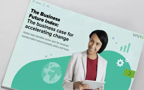 Napsauttamalla pääset lukemaan e-kirjan "Business Future Index"