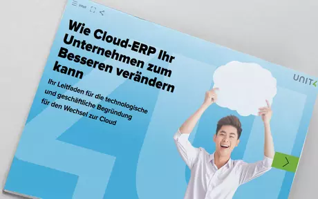 Klicken Sie und lesen Sie das E-Book „Wie Cloud-ERP Ihr Unternehmen zum Besseren verändern kann"