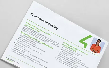 Klikk her for å lese faktaarket om Unit4 Contract Management by Scanmarkety Scanmarket