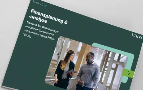 Hier klicken, um die E-Broschüre zu Unit4 Financial Planning & Analysis (FP&A) zu lesen