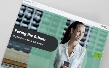 Cover image for eBook exploring the digital transformation journey for public sector organizatons 