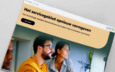 Klik hier om ons e-book te lezen: 'Het servicegebied opnieuw vormgeven'