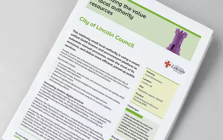 Thumbnail image of Unit4 customer testimonial for City of Lincoln Council