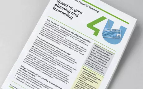 Cover image for FP&A Integrated Financial Planning factsheet
